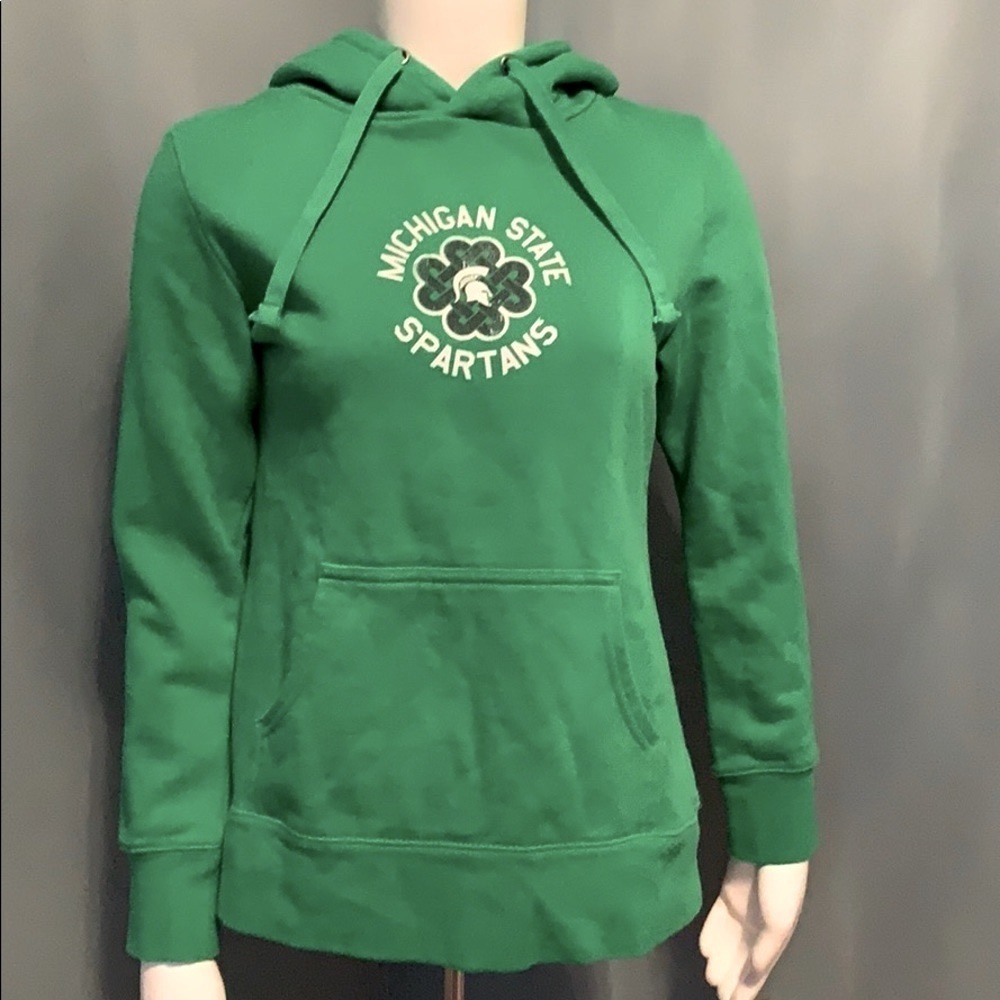 Fanatics Green Michigan State Spartans MSU Celtic Knot Irish Heritage Hoodie